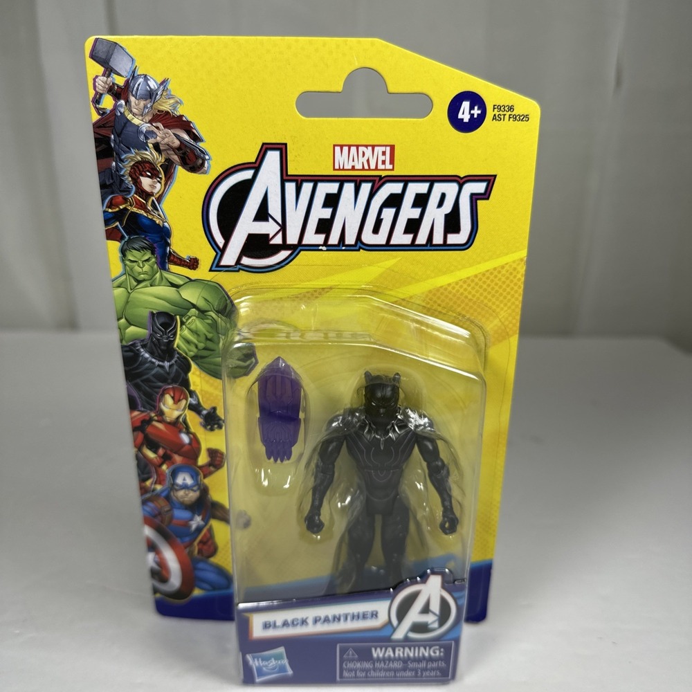 Marvel Avengers Hero Series Black Panther 4" Action Figure Super Hero New